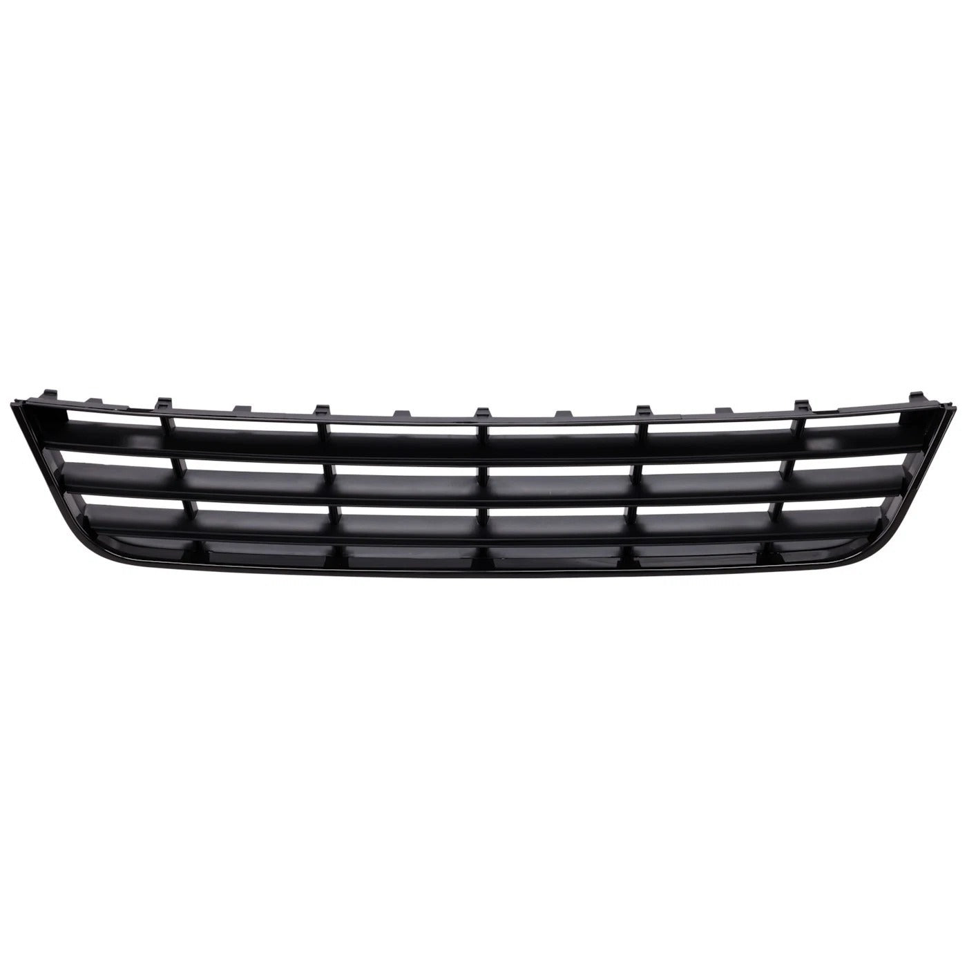 New Bumper Grille For 2006-2010 Volkswagen Passat Center Black Plastic VW1036112