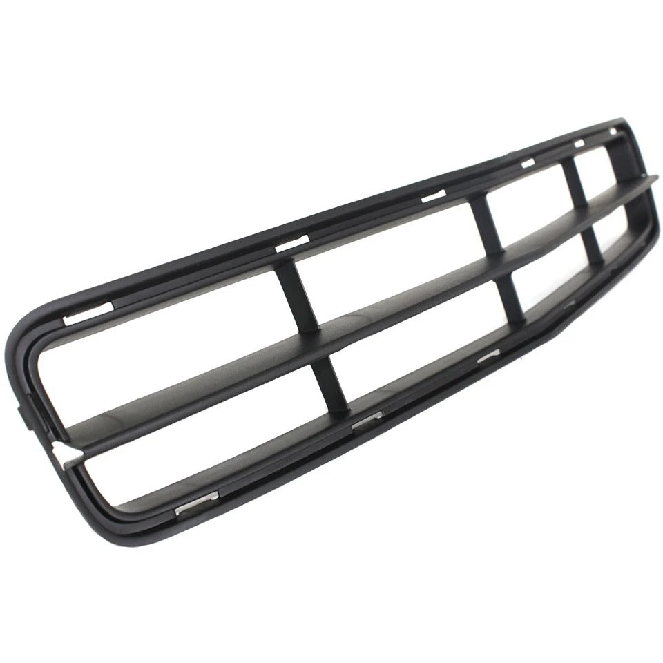 New Bumper Grille For 2008-2012 Chevrolet Malibu Center Textured Black Plastic GM1036119