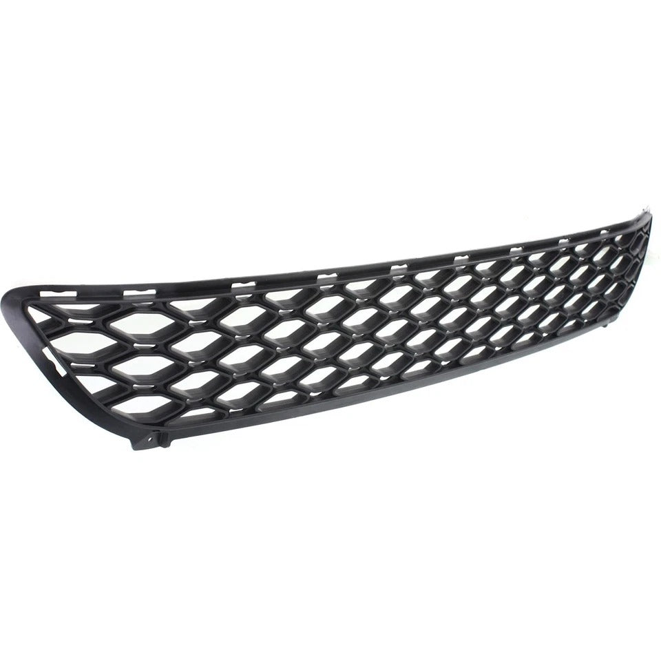 New Bumper Grille For 2010-2011 Kia Rio Rio5 Center Textured Gray Plastic KI1036116