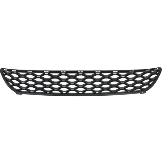 New Bumper Grille For 2010-2011 Kia Rio Rio5 Center Textured Gray Plastic KI1036116