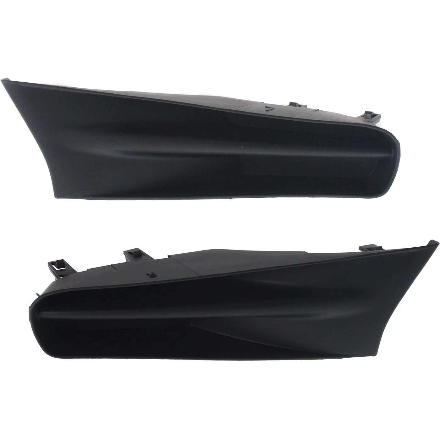 New Bumper Grille For 2010-2012 Lexus ES350 Textured Black Plastic Front Set 2Pc