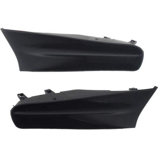 New Bumper Grille For 2010-2012 Lexus ES350 Textured Black Plastic Front Set 2Pc