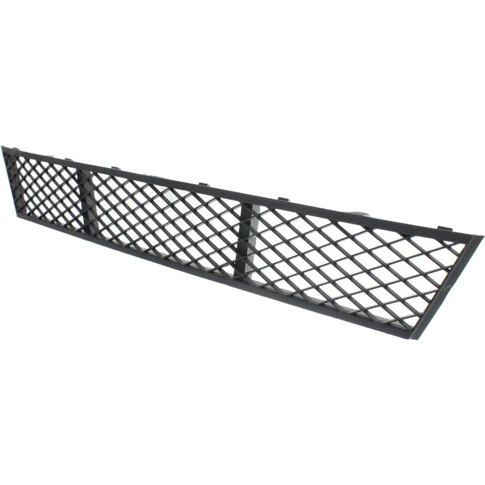 New Bumper Grille For 2011-2013 BMW 528i Textured Black Plastic Front Center Lower BM1036134