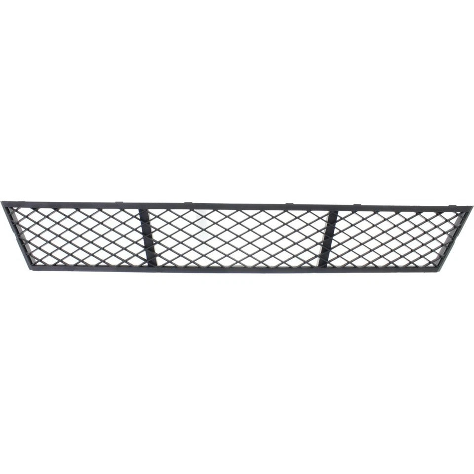 New Bumper Grille For 2011-2013 BMW 528i Textured Black Plastic Front Center Lower BM1036134