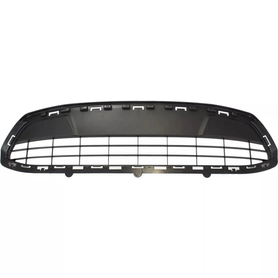 New Bumper Grille For 2011-2013 Ford Fiesta Textured Gray Front FO1036135