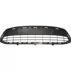 New Bumper Grille For 2011-2013 Ford Fiesta Textured Gray Front FO1036135