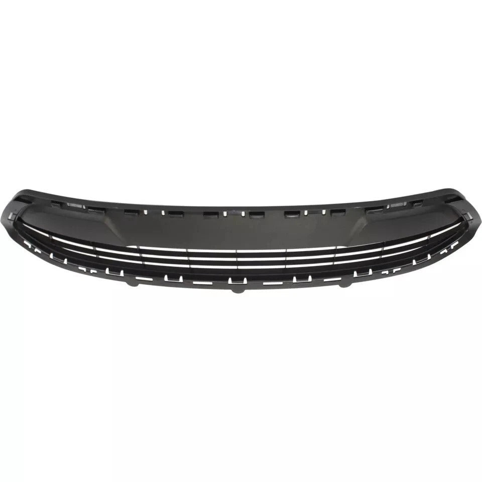 New Bumper Grille For 2011-2013 Ford Fiesta Textured Gray Front FO1036135