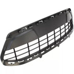 New Bumper Grille For 2011-2013 Ford Fiesta Textured Gray Front FO1036135