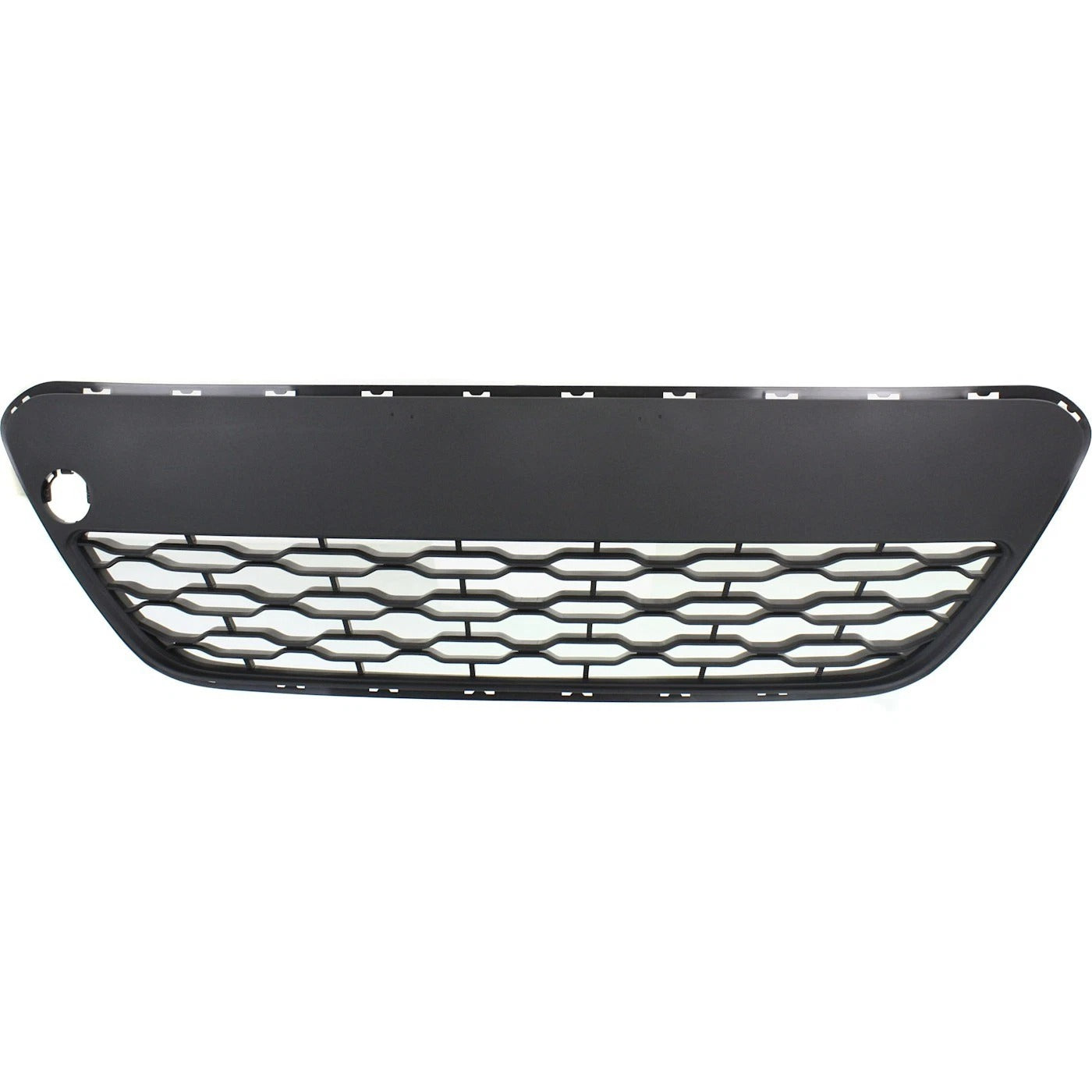 New Bumper Grille For 2012-2015 Kia Rio Hatchback Center Textured Gray Plastic KI1036118