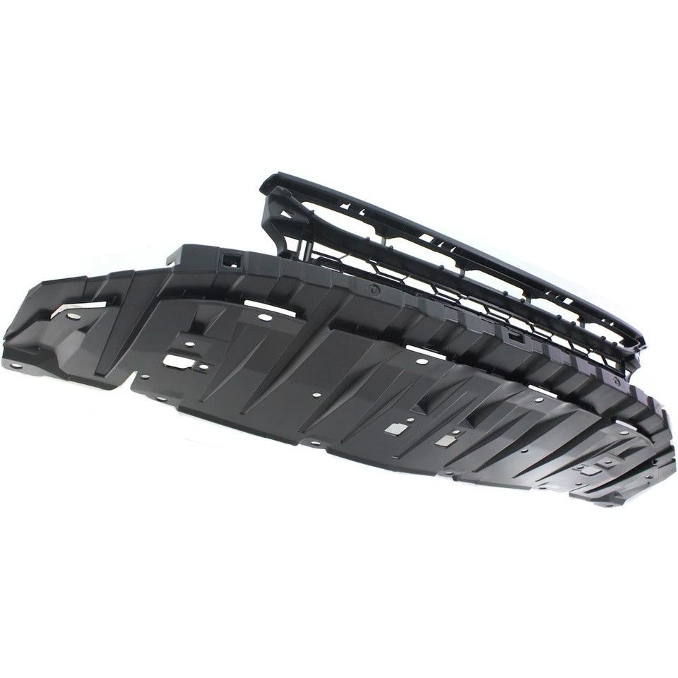 New Bumper Grille For 2013-2015 Honda Civic Sedan Black Plastic Front HO1036116