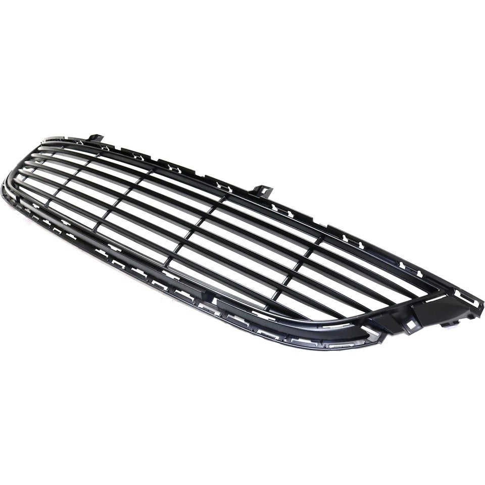 New Bumper Grille For 2015-2017 Chrysler 200 Textured Black Plastic Front 68202988AC