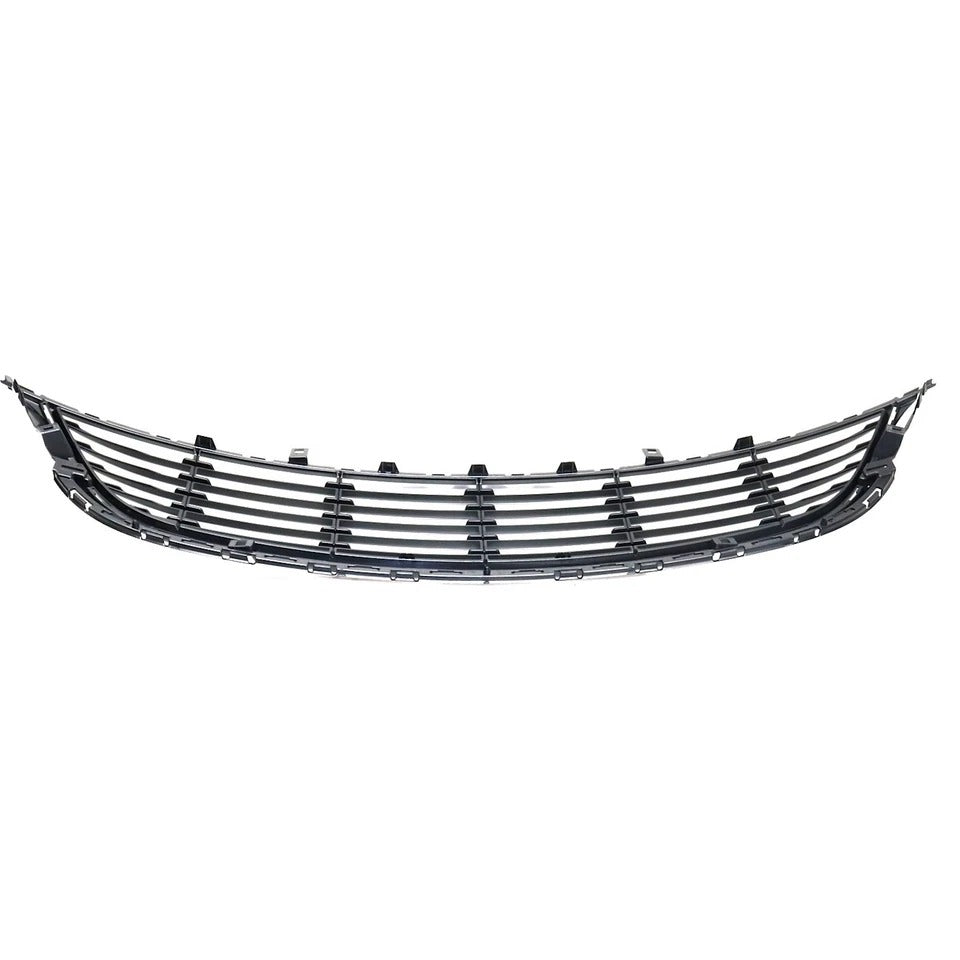 New Bumper Grille For 2015-2017 Chrysler 200 Textured Black Plastic Front 68202988AC