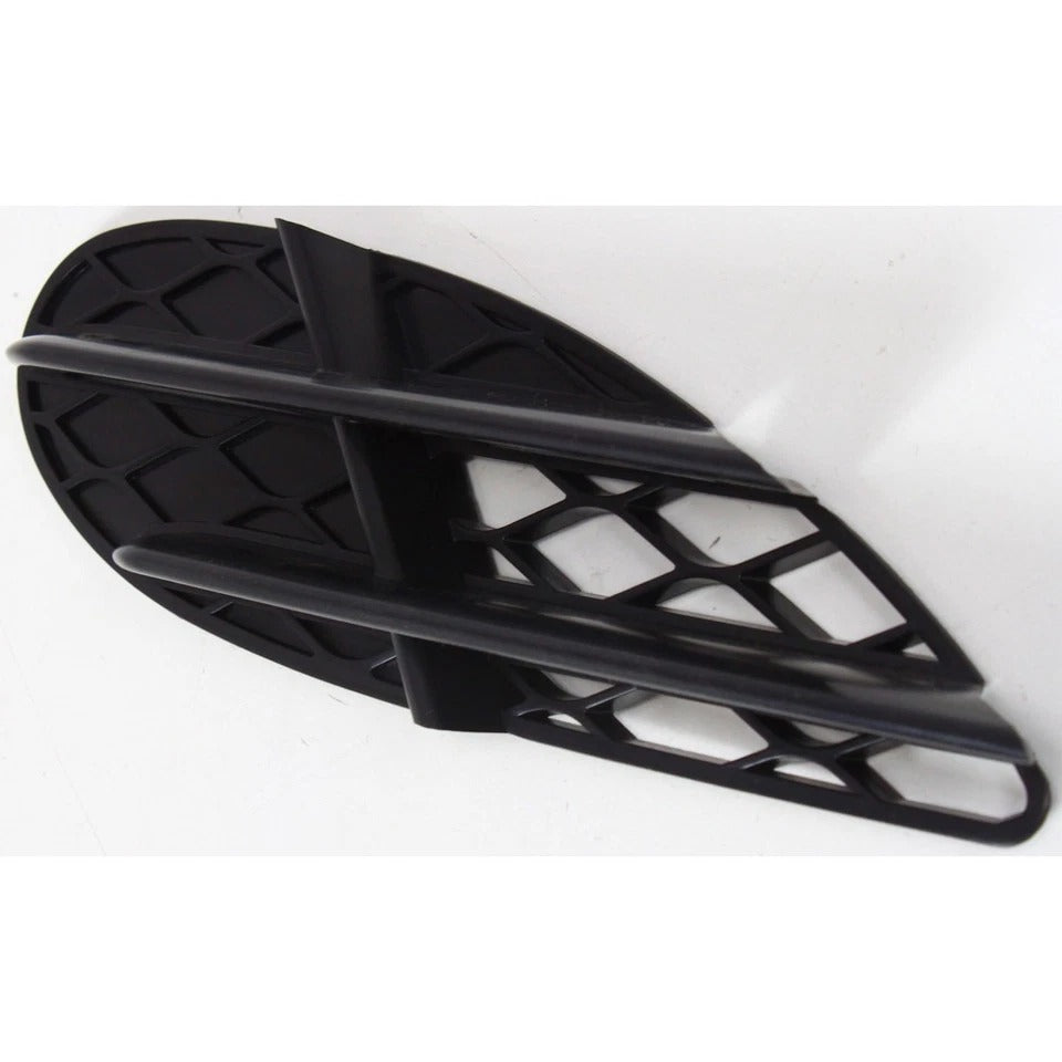 New Bumper Grille Set For 2003-2006 Mercedes Benz S430 Black Front Center Outer