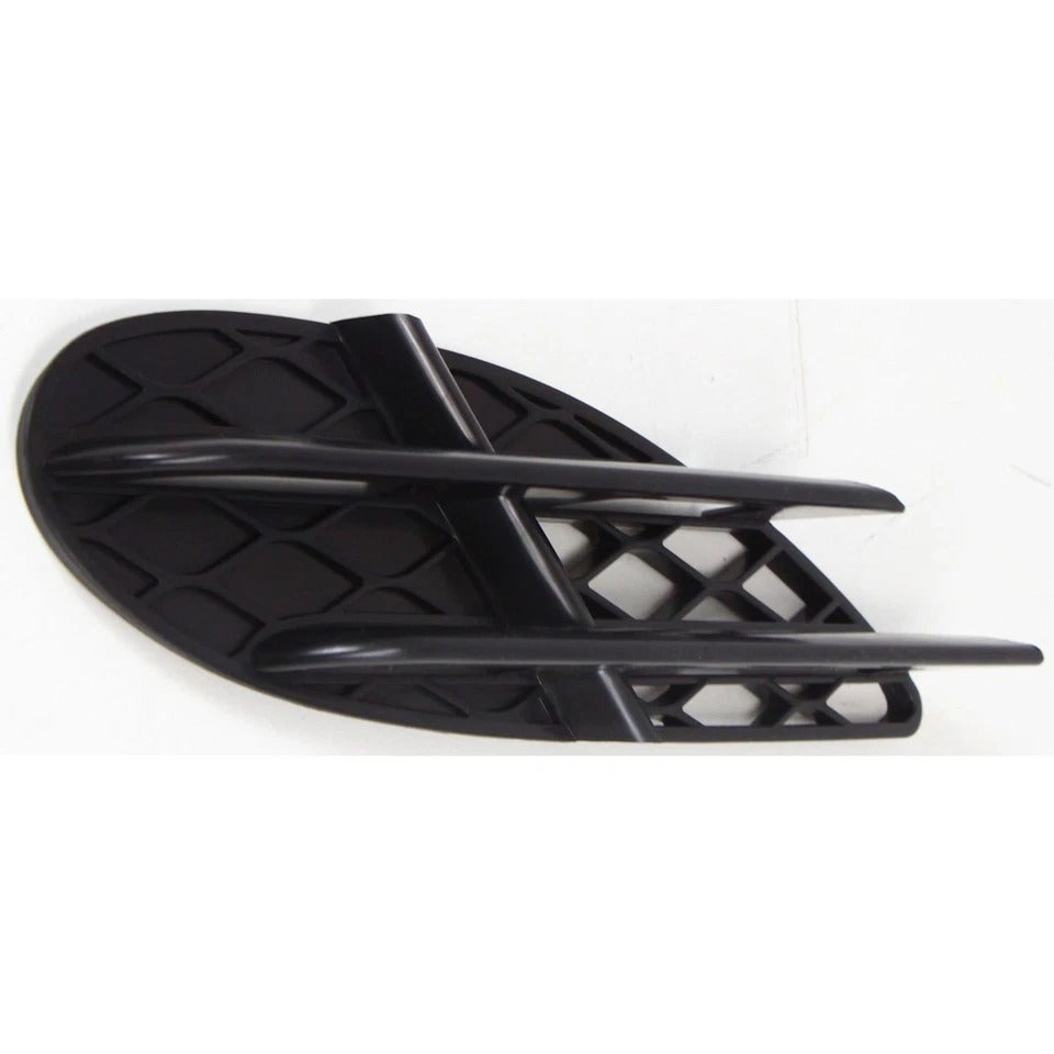 New Bumper Grille Set For 2003-2006 Mercedes Benz S430 Black Front Center Outer