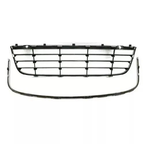 New Bumper Lower Grille & Chrome Trim Front For Volkswagen Jetta 2005-2010 Set of 2