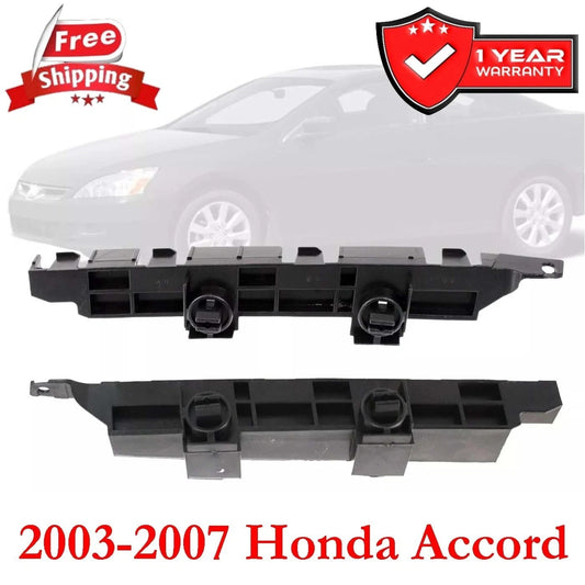New Bumper Retainer For 2003-2007 Honda Accord Front Left & Right Side Set 2pcs