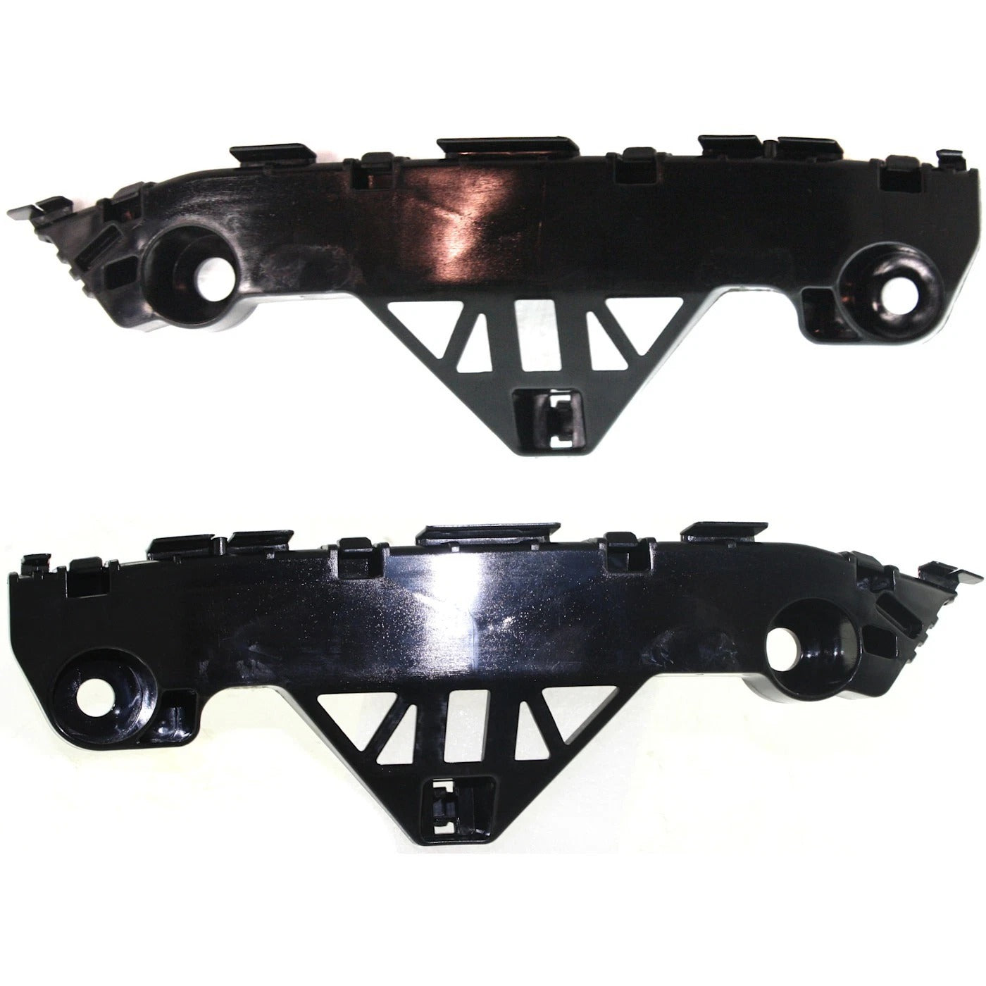 New Bumper Retainer For 2010-2013 Mazda 3 2010-2013 Mazda 3 Sport Front LH and RH Set 2Pc