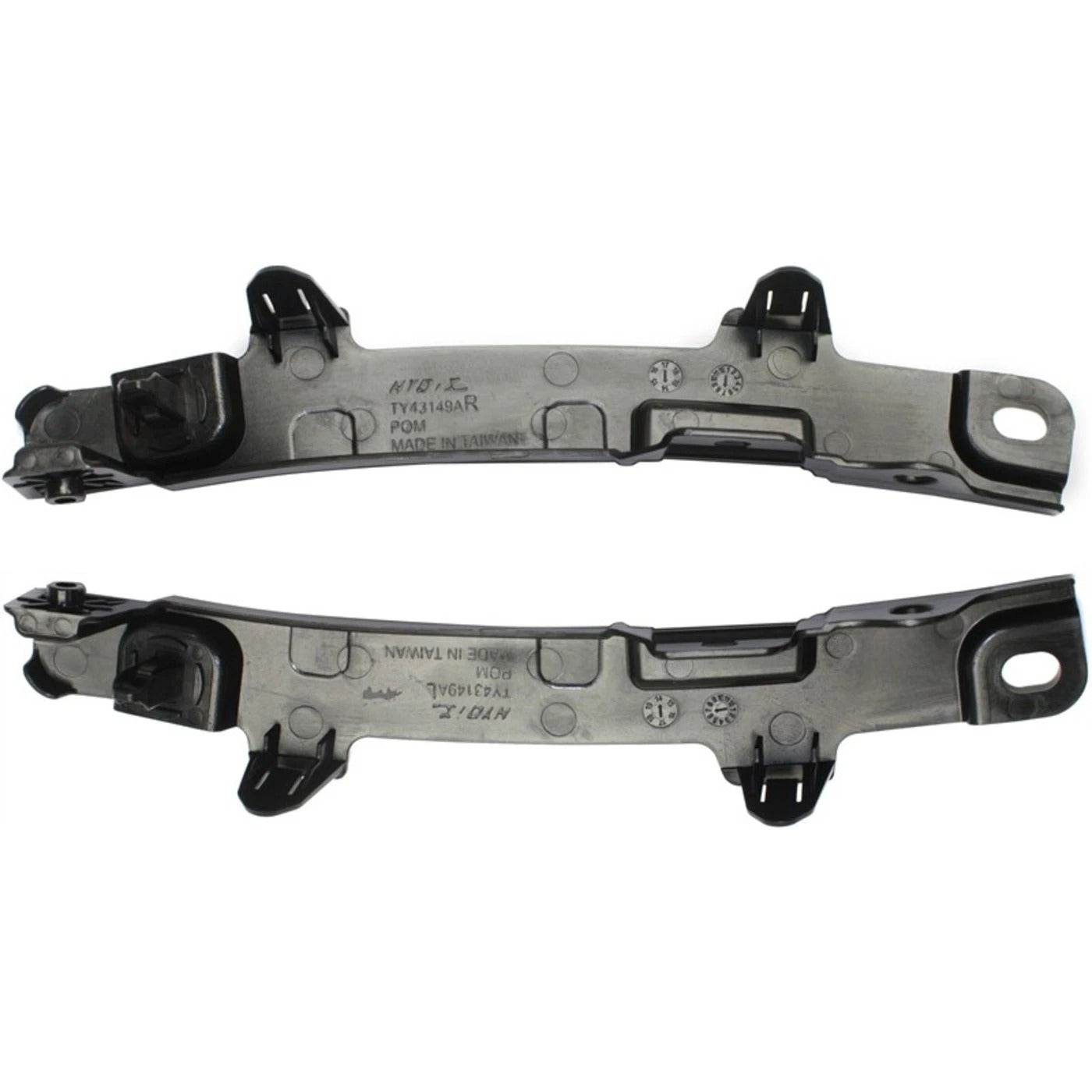 New Bumper Retainer For 2014-2019 Toyota Highlander Front Left and Right 525350E050 Set 2Pc