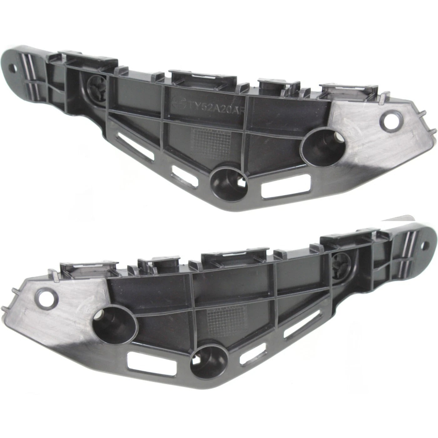 New Bumper Retainer For 2016-2022 Lexus RX350 Front 525350E070 525360E060 Set 2pc