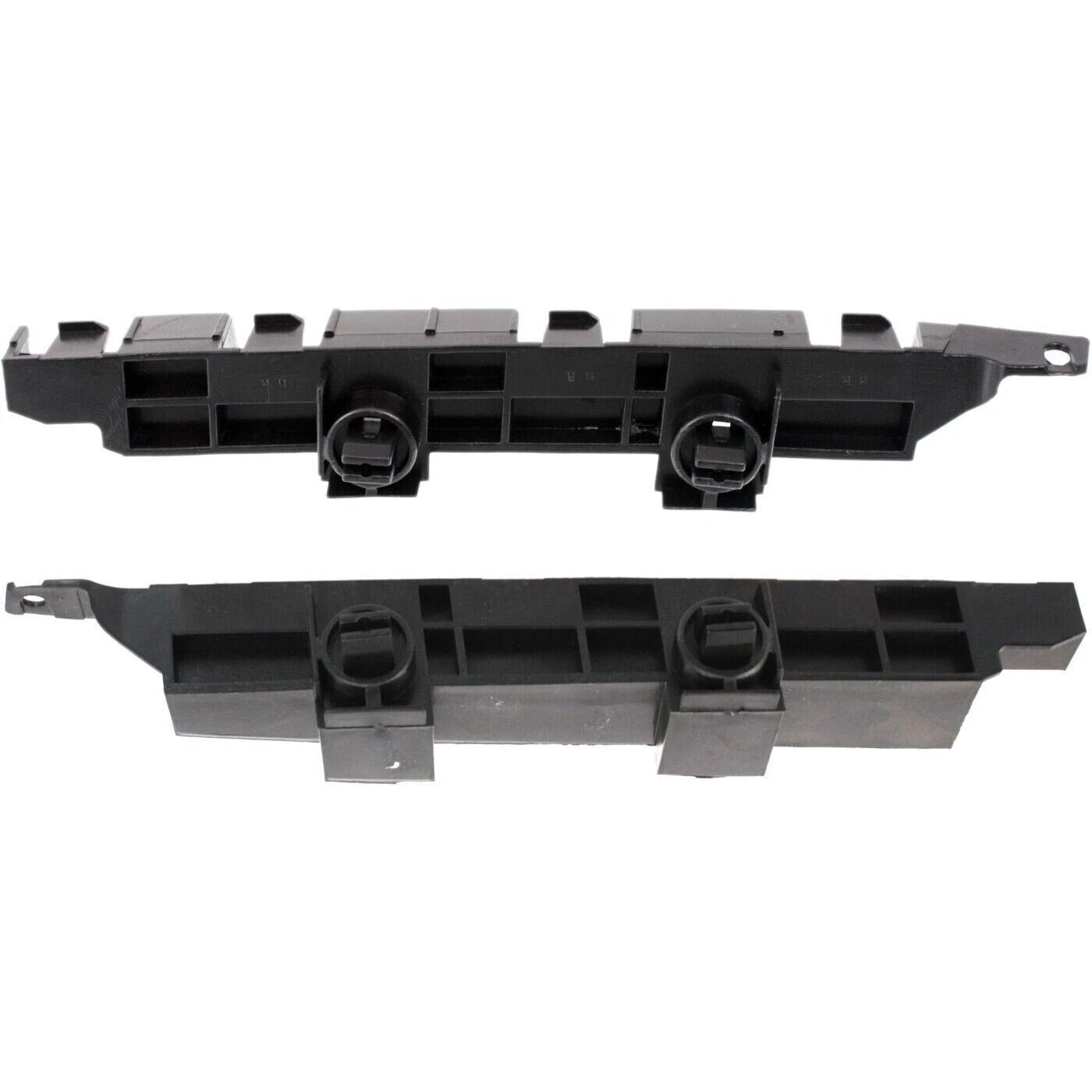 New Bumper Retainer Front For 2003-2005 HONDA ACCORD Left, Right Plastic Black Set 2Pc