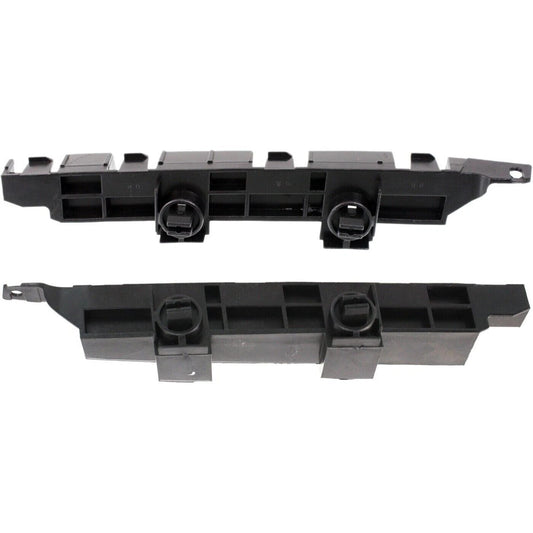 New Bumper Retainer Front For 2003-2005 HONDA ACCORD Left, Right Plastic Black Set 2Pc