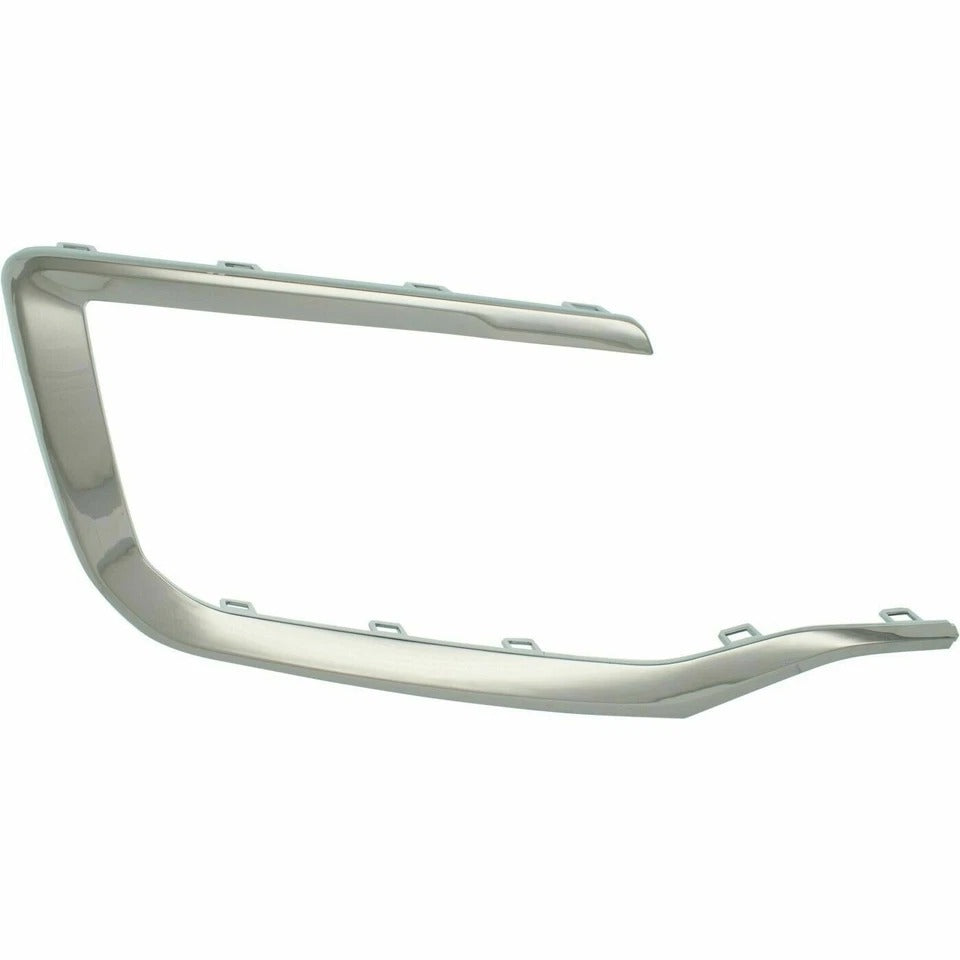 New Bumper Trim For 2016-2017 GMC Terrain Front Passenger Right Side Chrome GM1047113
