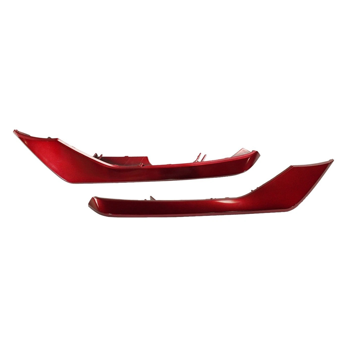 New Bumper Trims For 2017-2019 Nissan Sentra Front Driver and Passenger Side Primed Set 2Pc