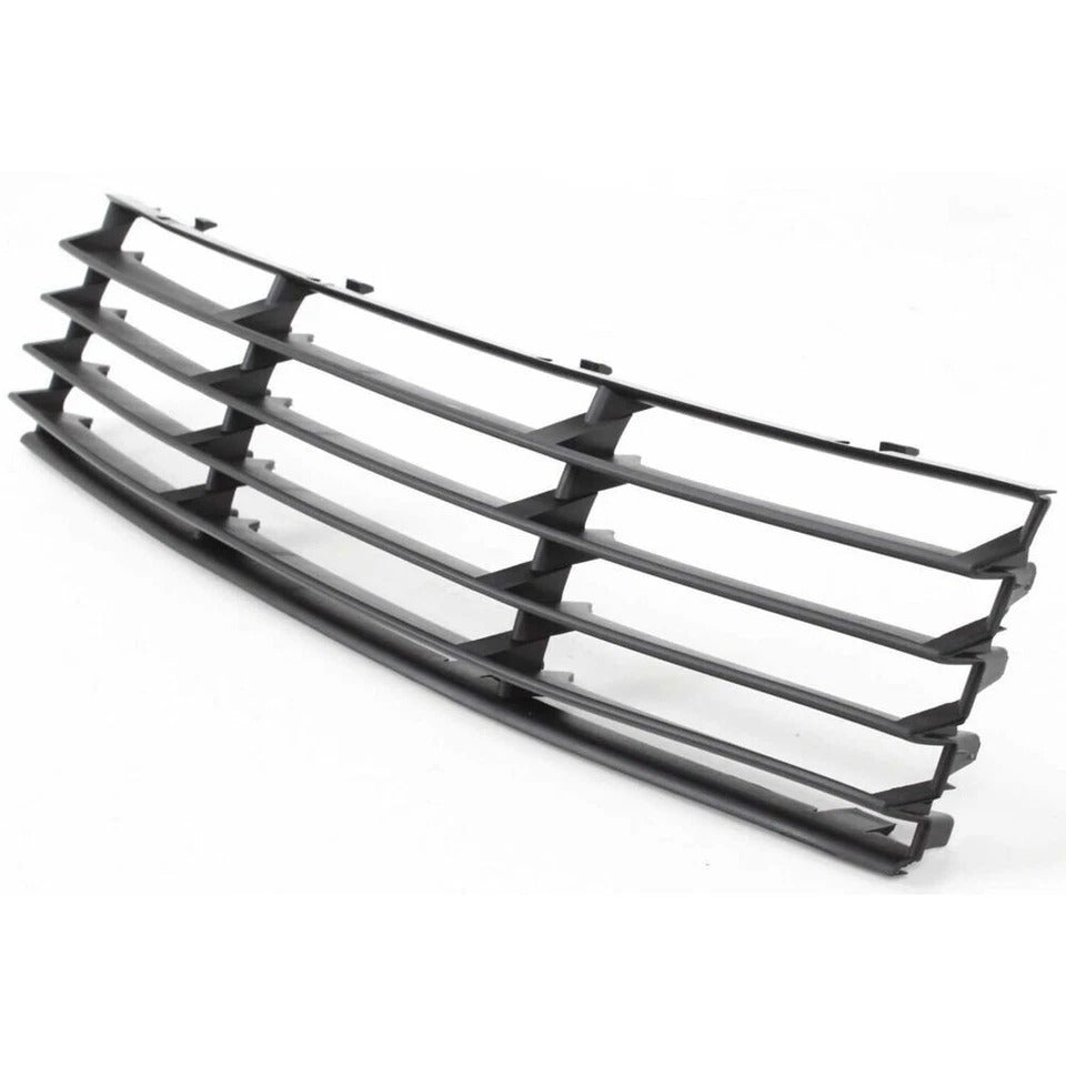 New Center Bumper Grille For 2001-2005 Volkswagen Passat Plastic Black VW1036105
