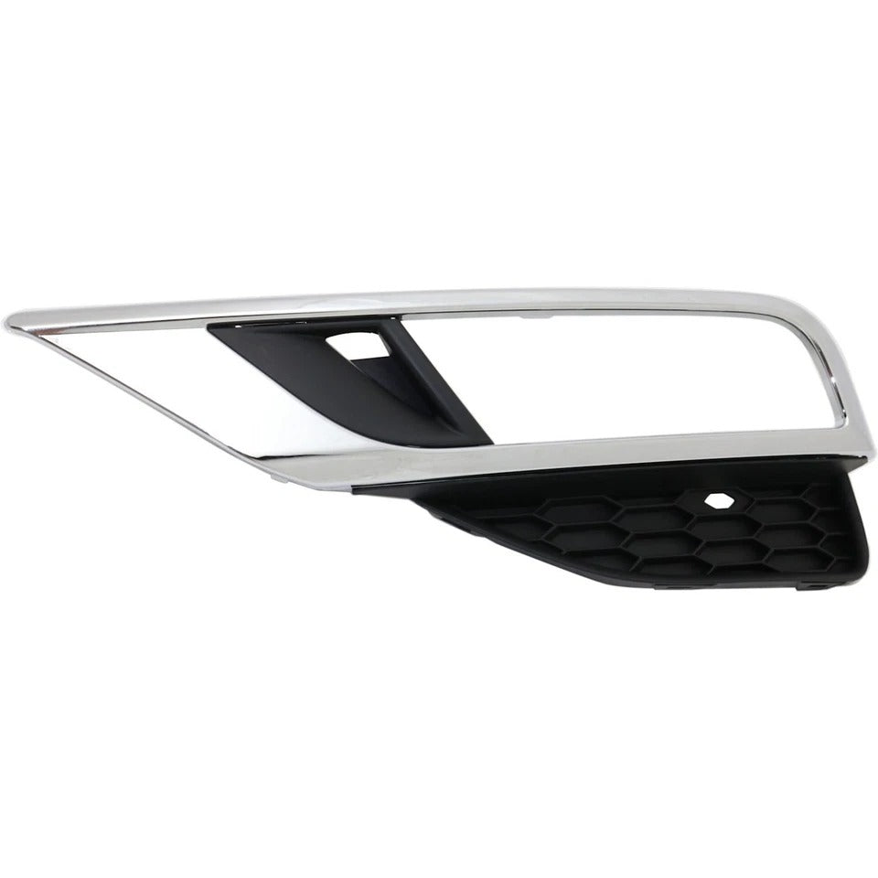 New Driving Light Fog Lamp Bezel Left Right Pair for 2015-2016 Honda CR-V Set 2Pc