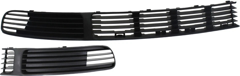 New Fits 1998-2001 Front Left & Right Bumper Lower Grille VOLKSWAGEN PASSAT Set of 2