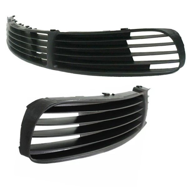 New Fits 1998-2001 Front Left & Right Bumper Lower Grille VOLKSWAGEN PASSAT Set of 2