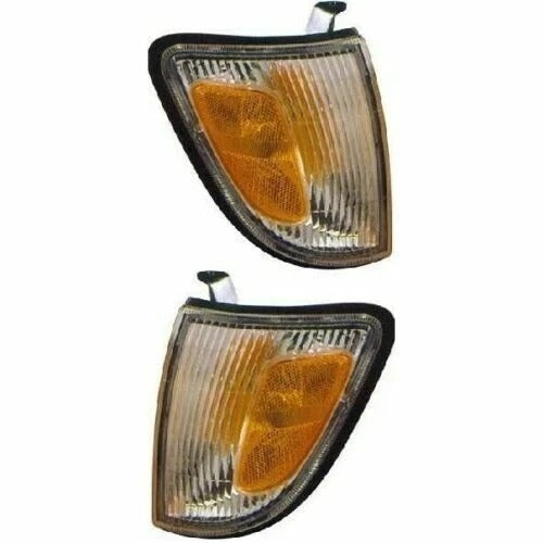 New Fits Front Grille &Turn Signal Lamp Assembly For 1997-2000 TOYOTA TACOMA Set 3pc