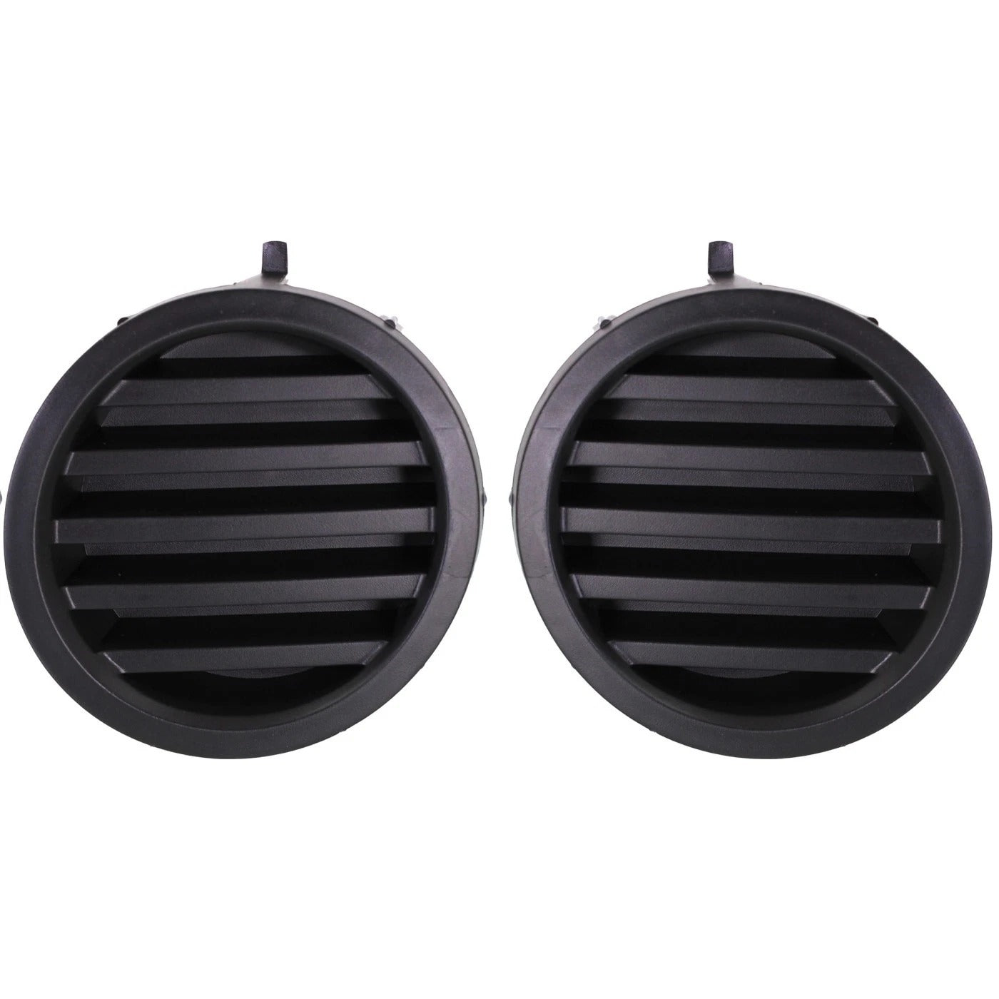 New Fog Light Cover For 2004-2015 Nissan Titan 2005-2007 Armada Black Front Set 2Pc