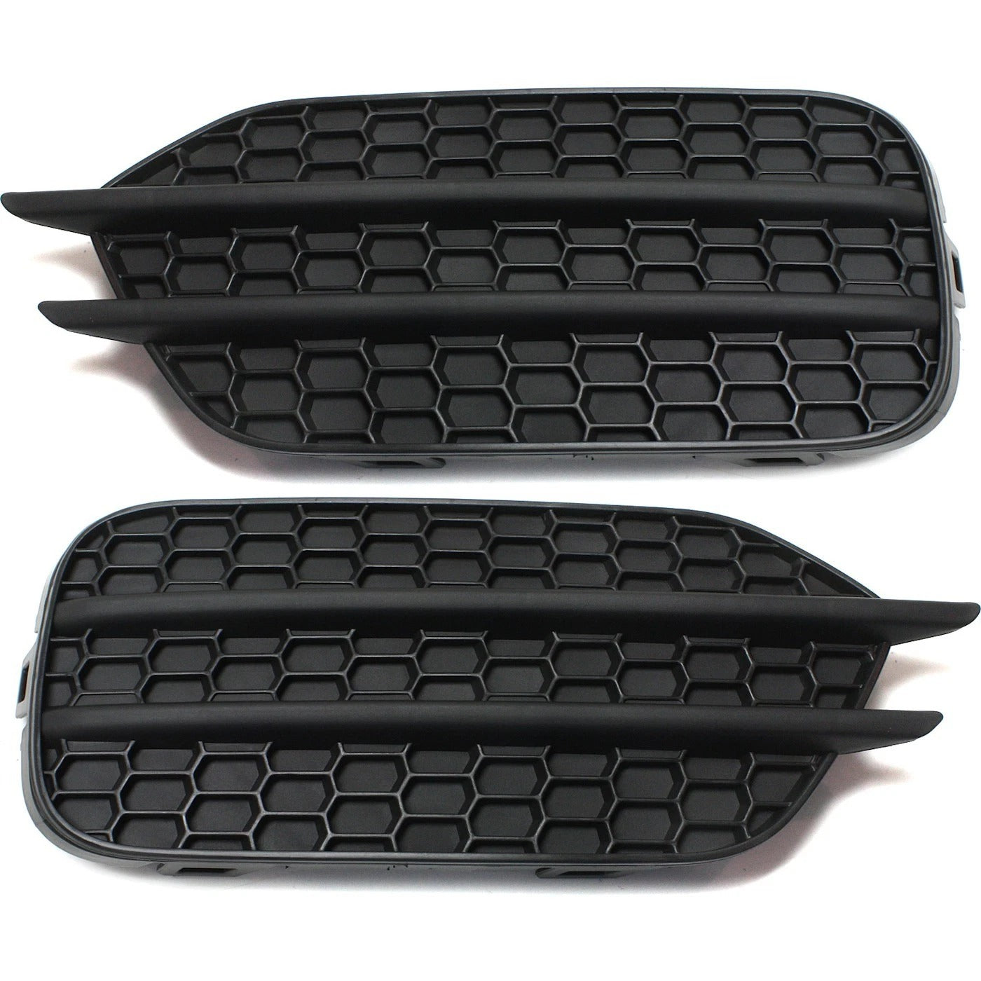 New Fog Light Cover For 2009-2017 Volkswagen Tiguan Front Textured Black Set 2Pc