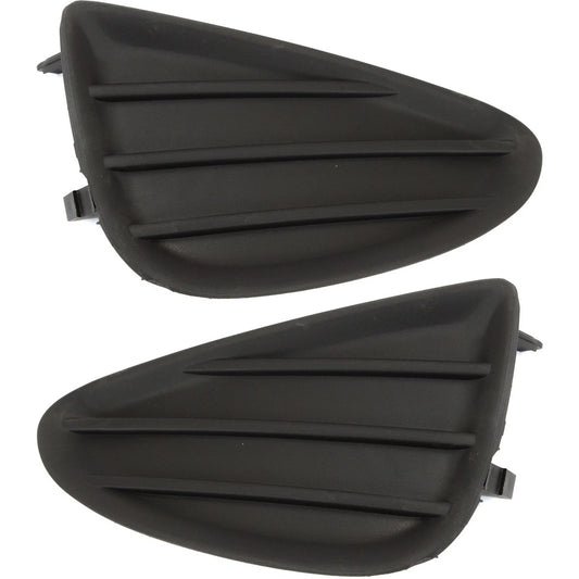 New Fog Light Cover For 2012-2014 Toyota Yaris Front Driver and Passenger Side Set 2Pc