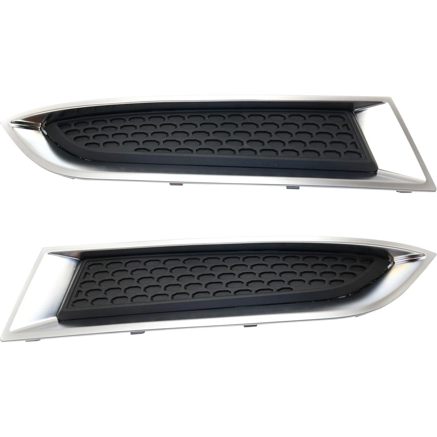 New Fog Light Cover For 2013-2016 GMC Acadia 2017 GMC Acadia Limited Black Front Set 2Pc