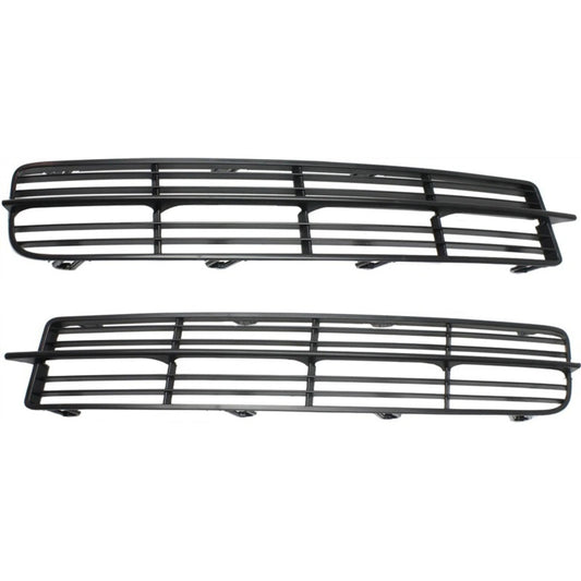 New Fog Light Cover Set For 2004-2006 Acura TL Primed Front Side Bumper Grille 2Pc