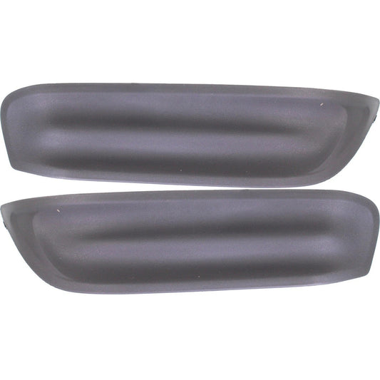 New Fog Light Cover Set For 2012-2013 Honda Civic Coupe Front Left and Right Dark Gray 2pc