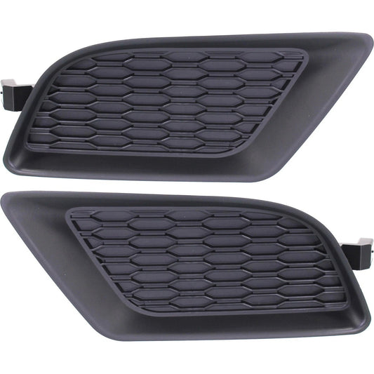 New Fog Light Covers For 2011-2014 Dodge Charger Driver and Passenger Side Set 2Pc