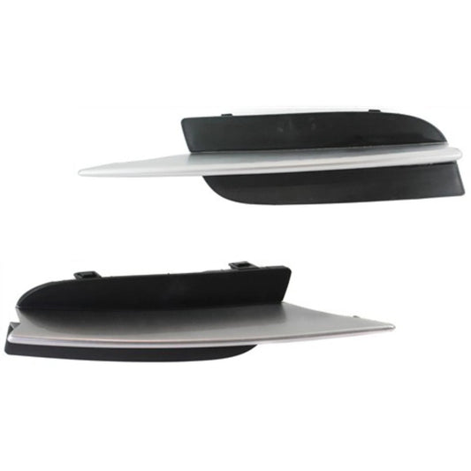 New Fog Light Covers Front Driver & Passenger Side Coupe LH RH Pair Set of 2