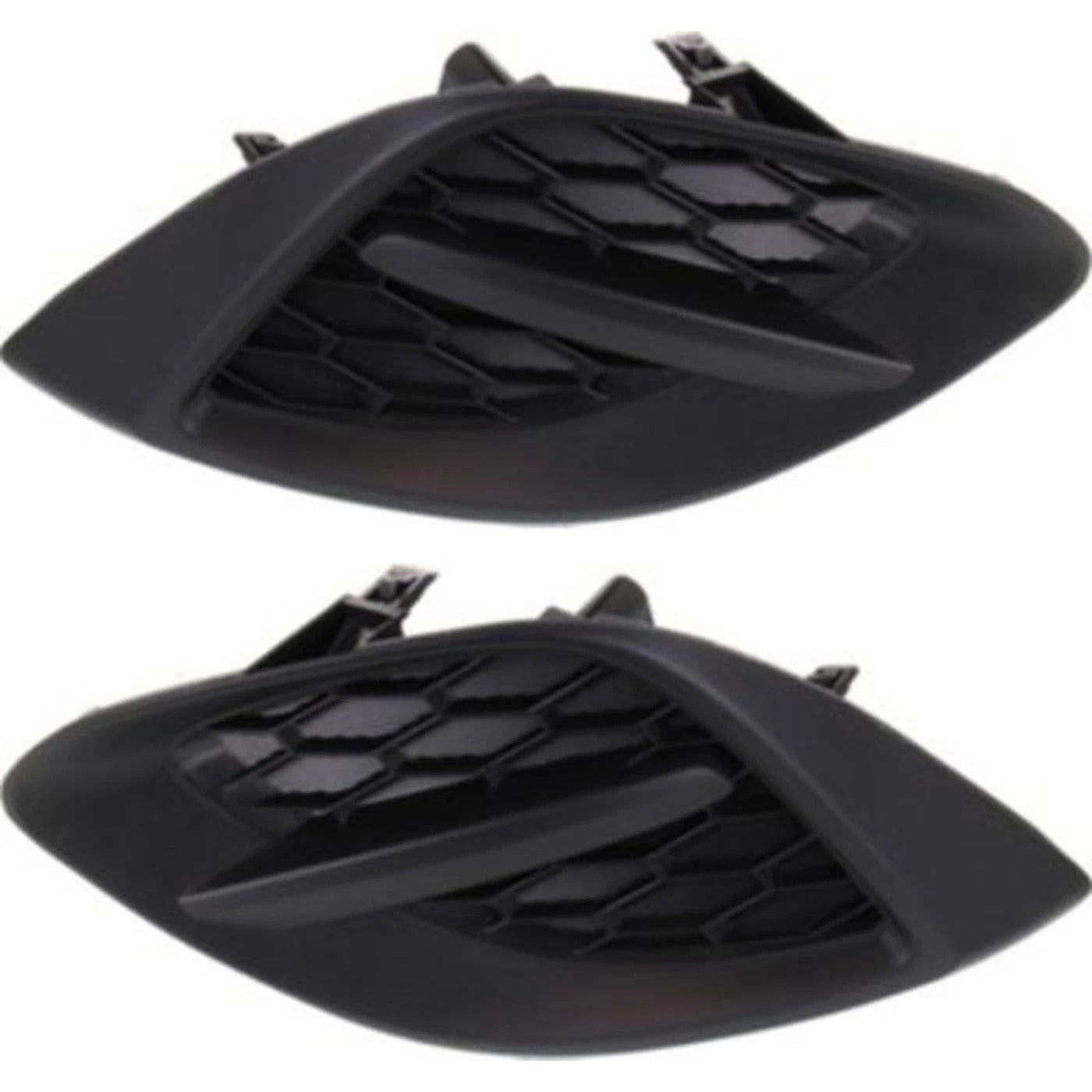 New Fog Light Covers Front Driver & Passenger Side Left Right for Pair Set of 2