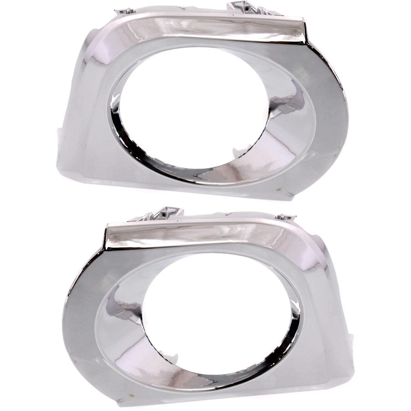 New Fog Light Lamp Bezel Chrome Trim LH RH Kit Pair for Toyota 4Runner Truck Set 2Pc