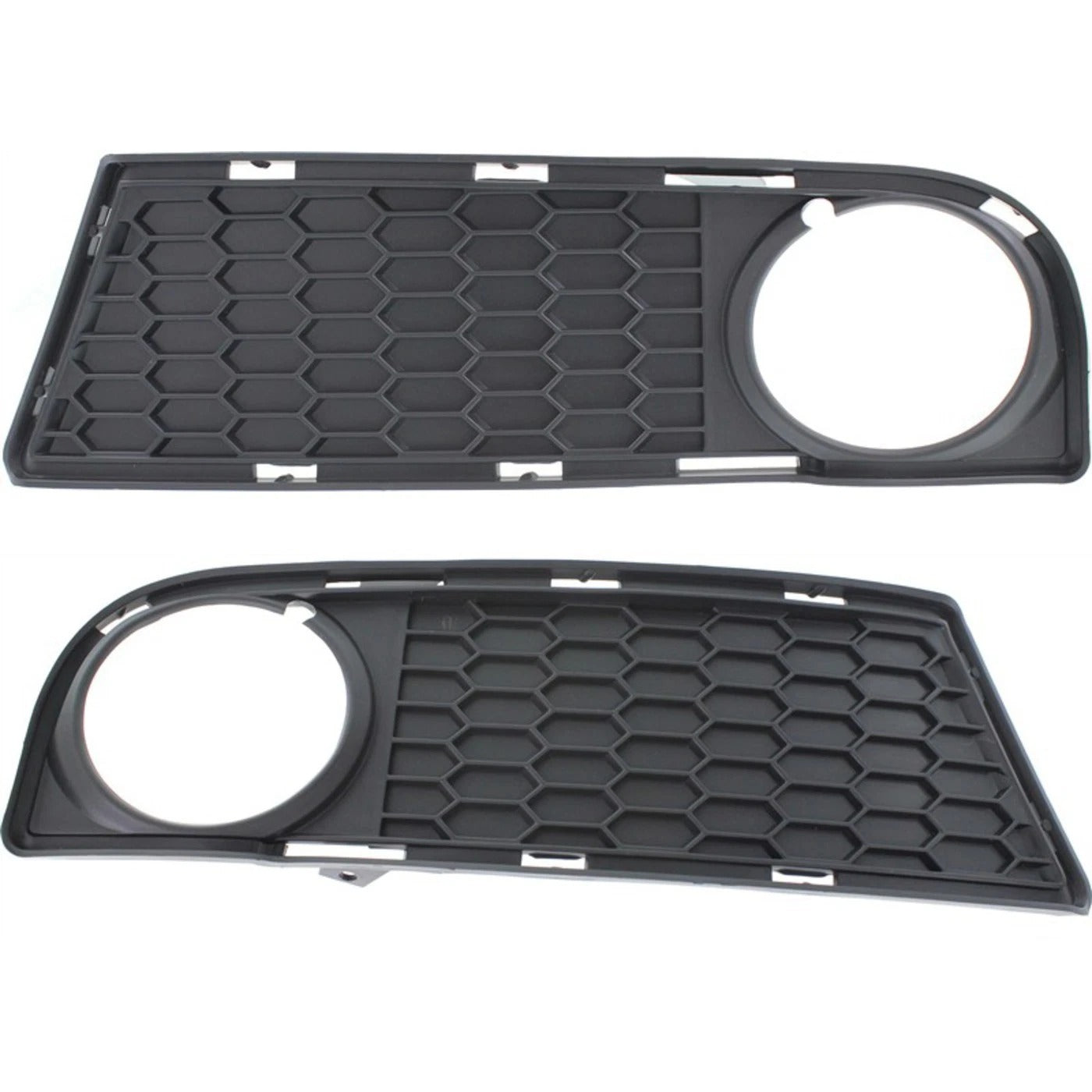 New Fog Light Trim For 08-13 BMW 128i Black LH & RH Side w/ M Pkg Coupe Set of 2