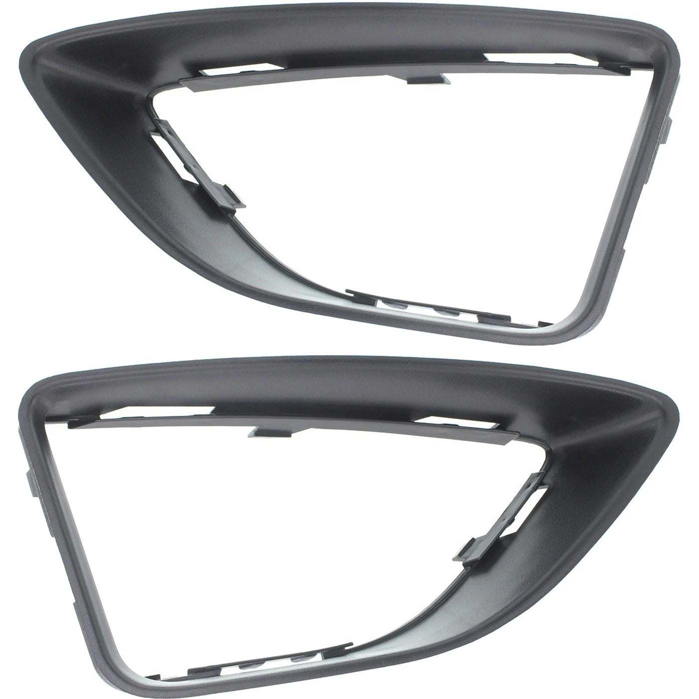 New Fog Light Trim For 2010-2012 Ford Fusion Left & Right Lamp Molding Set 2Pc