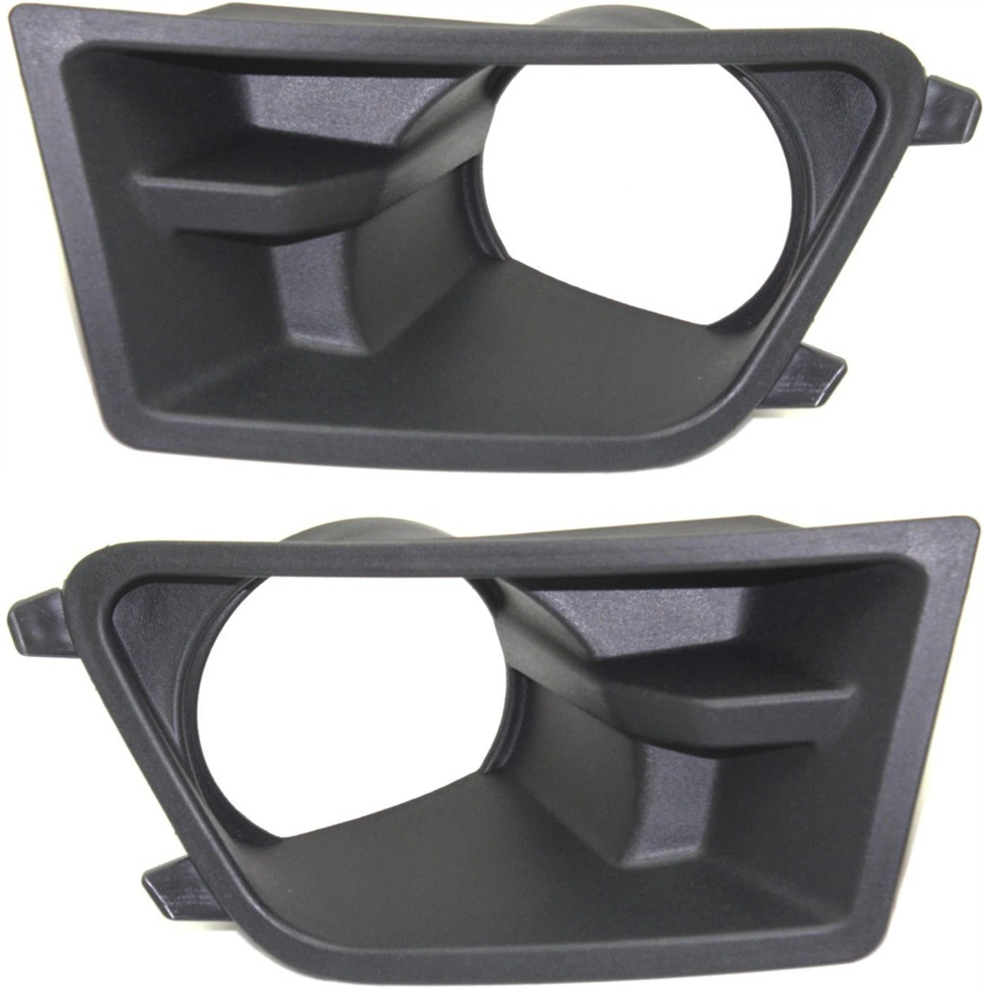 New Fog Light Trim For 2010-2012 Ford Mustang Left & Right with Fog Light Hole Set 2Pc