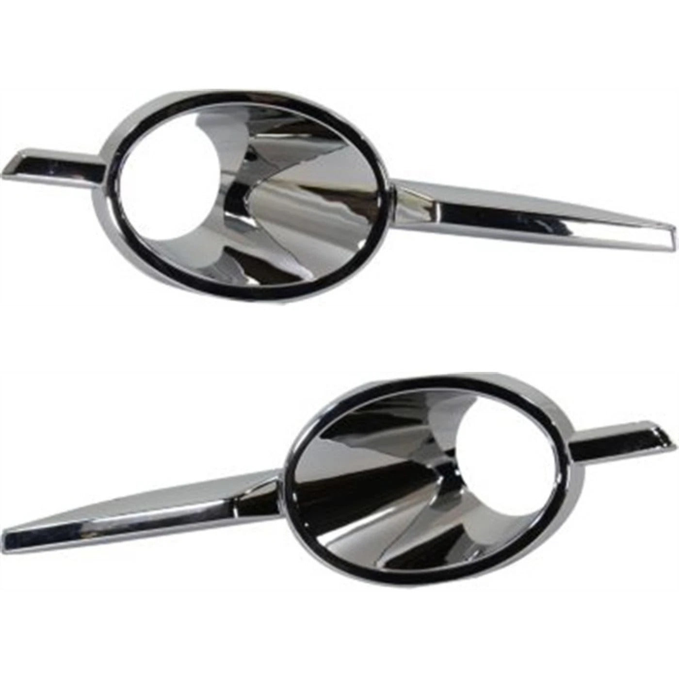 New Fog Light Trim For 2010-2013 Buick LaCrosse Left And Right Chrome Set 2Pc