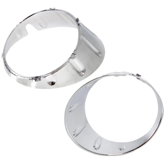 New Fog Light Trim For 2011-2015 Mini Cooper Driver and Passenger Side Set of 2