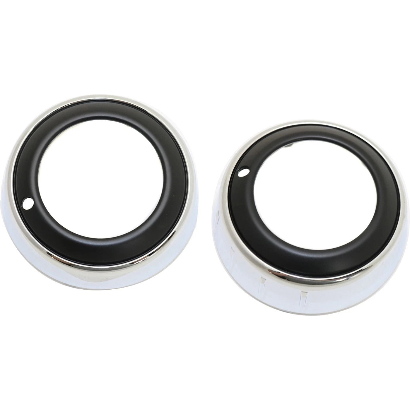 New Fog Light Trim For 2011 Mitsubishi Outlander Driver and Passenger Side Set of 2