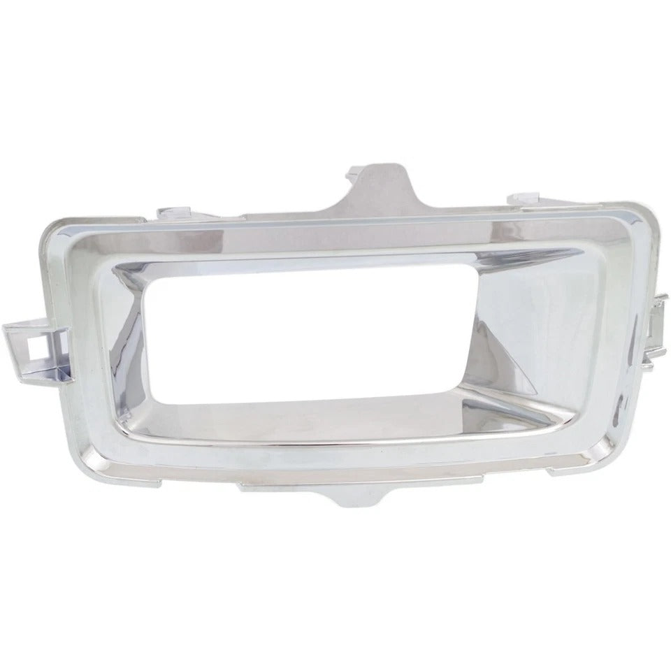 New Fog Light Trim For 2014-2015 Chevy Silverado 1500 Left and Right Chrome Set 2Pc