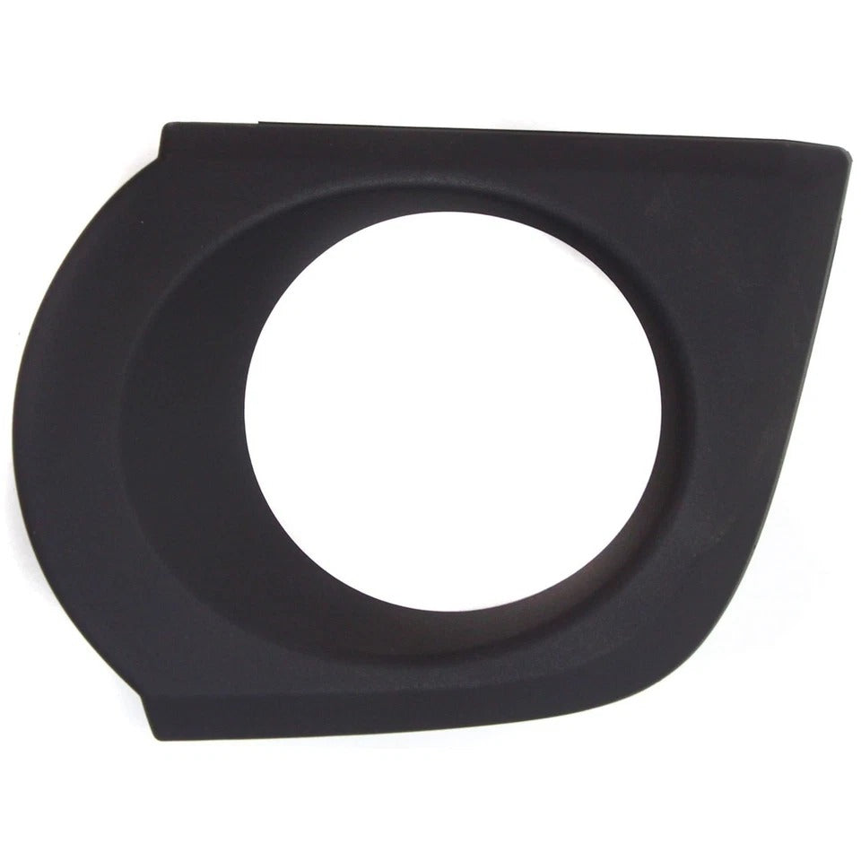 New Fog Light Trim Set For 2010-2013 Toyota 4Runner Left & Right Black Plastic 2Pc